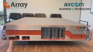 Array Networks AVX Basics | Array Networks | Network Functions Virtualization | Aircom Africa