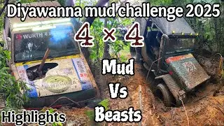 4x4 Mud Battle: Extreme Edition - Diyawanna mud challenge 2025 Highlights #offroad #offroading