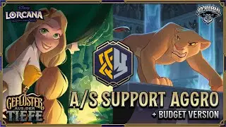 🟨⬜️ Support Aggro - Away with Tiana, hello Rapunzel! | Disney Lorcana Deck Guide