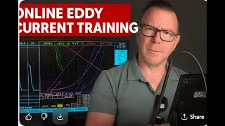 External VGA Display for online Eddy Current Training
