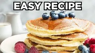 Fluffy Cottage Cheese Pancakes