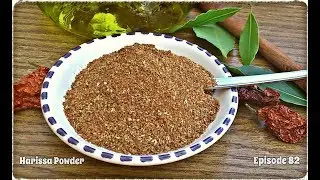 How to Make Harissa Powder | The Super Fiery Mix For Making Fiery Harissa Paste | #82