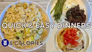 What's For Dinner | Family Friendly WW Meals (With Calories) | WW Personal Points 2022 and Calories