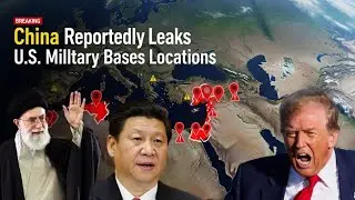 BREAKING: China Releases Satellite Images of U.S. Military Bases