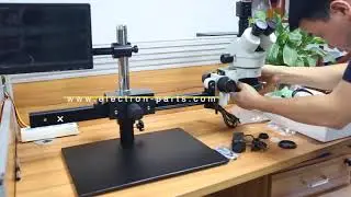 Long arm video microscope