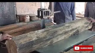 sawing premium teak || worth 5000 $ for a dream villa 🏡 #teakwood #hardwork#skills#sawmill #india