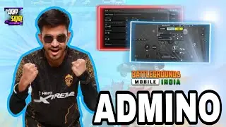 Admino Sensitivity Code with Control Code | Godlike - WhySujal #bgmi