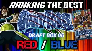 RANKING THE DRAFT BOX 6 GIANT FORCE BLUE/RED CARDS!