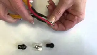 Montageanleitung-110: DC-Winkelstecker, verschiedene Ausf&uuml;hrungen, mit Flachkabel rot/schwarz