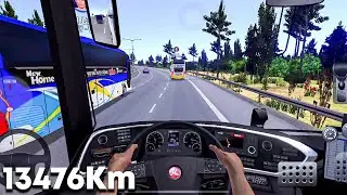 Bus Simulator Ultimate Online Multiplayer | Longest Route CA MAU TO BEN TRE