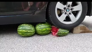 TOP 25 Crushing crunch & soft things by car! (360#360)