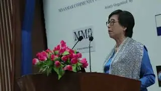Part 2: Welcome Speech By Daw San San Hla (Chairperson, MMS)