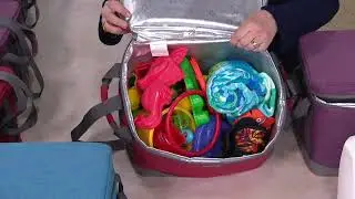 LocknLock Flat-Top Insulated Cooler Bag on QVC