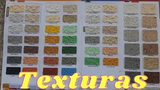 Cartela (catalago)de cores de textura fortex Novas cores.