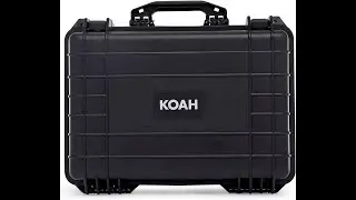 Koah Weatherproof Case with Custom Foam Review - Pros & Cons - Koah Weatherproof Hard Case with Cus