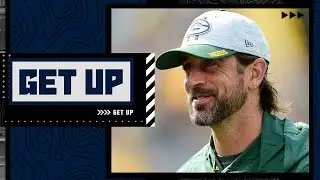 Reacting to Aaron Rodgers saying he'd take the Jeopardy hosting job if was offered to him | Get Up