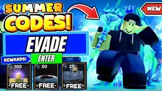 *🌊SUMMER UPDATE* ALL WORKING CODES FOR EVADE IN JULY 2026 | ROBLOX EVADE CODES 2026