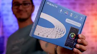 MAXCIO : Ruban led connect&eacute; / Musique / Alexa/Google Home