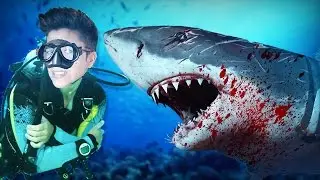 ATAQUE DO TUBARÃO ASSASSINO! - Depth