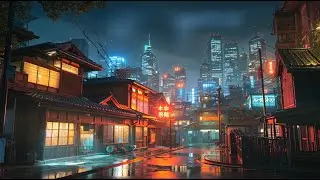 lofi Tokyo-Style Night Vibes 🌃 | Rainy City Ambience (LIVE STREAM)