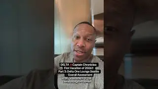 DELTA 🔺Хроники капитана: Первый отпуск 2026 года!! Часть 3: Зал ожидания Delta One в Сиэтле &mdash; общ...