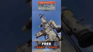 Free legacy Weapon ASM10 | Elite mission CODM #iferg #gaming