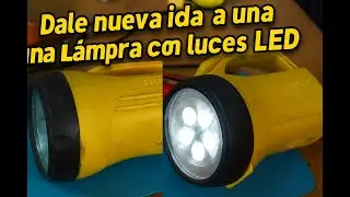 🔧 ¡Devuelve la vida a una lámpara antigua Eveready con luces LED! Paso a paso fácil y creativo