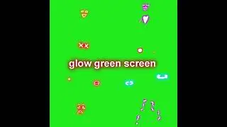 Free green screen glowing scribble pack