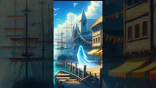 Medieval Harbor Ambience | D&D Fantasy Music and Ambience - Relaxation Music #shorts
