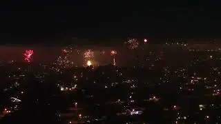 Metairie New Years 2025 drone footage