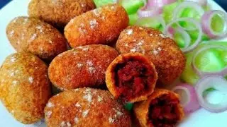 সেরা স্বাদের ভেজিটেবিল চপ | Kolkata Street Food Style Vegetable Chop | Veg Cutlet Recipe in Bengali