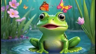 Nine Little Frogs Sing a Song 🐸🎵