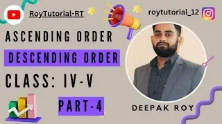 Part 4|Ascending and Descending order #roytutorial #fraction #maths