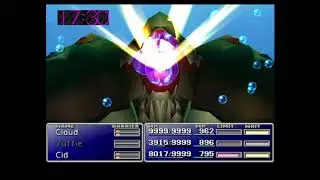 Final Fantasy 7_Emerald Weapon, no KoTR, no Aire Tam Storm, no revives, no underwater materia.