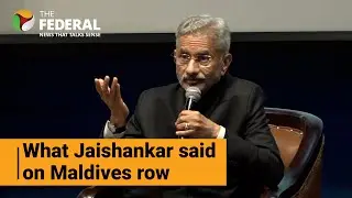 'Politics is politics': S Jaishankar breaks silence on India-Maldives row | The Federal