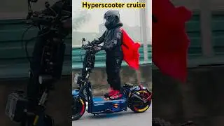 highway cruise with 90 mph hyperscooter  #hyperscooter #escooter #ebike