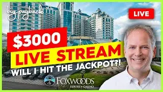 🔴 $3,000 for &rarr; Live Slots at Foxwoods! Slot-a-Con 2!!