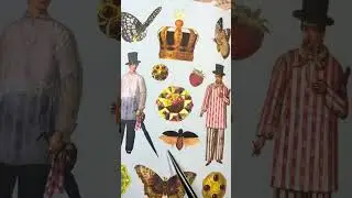 A Cabinet of Curiosities&hellip; The Antiquarian Sticker Book 🦋