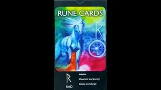 Rune cards by Denyse Shorrocks #runes #таро #cards #deck #oracle #обзор