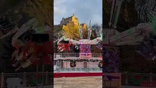 Techno Power ride at EDINBURGH Christmas Market 2024. #christmas #scotland #ride #edinburgh