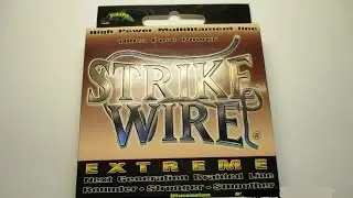 Обзор рыболовного шнура STRIKE WIRE extreme 0.13mm 9kg от STRIKE PRO