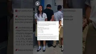 Capturamos a 7 estudias en Soyapango por ocasionar altercado #nayibbukele #ultimahora #cecot