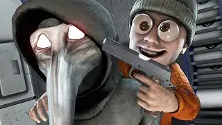 ЧУМНОЙ ДОКТОР В ЗАЛОЖНИКАХ У ДШКИ В SCP : SECRET LABORATORY!