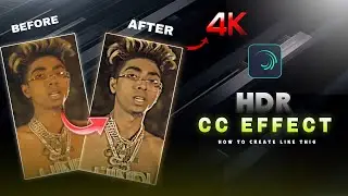 HDR CC TUTORIAL IN ALIGHT MOTION | ALIGHT MOTION 4K HDR TUTORIAL