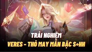 Trải nghiệm sớm VERES - THỎ MAY MẮN bậc S+ hữu hạn hiệu ứng đẹp, giá hơi cao | Liên quân mobile