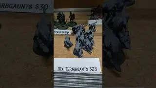 Warhammer 40k Termagants 10 for $25 in Battle Creek to annoy someone's space marines