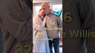Beautiful Couple: Bruce Willis and Emma Heming #bruce #actor #shorts