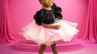 How to Sew a Beautiful Kids Ball Gown | Beginner Friendly.