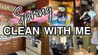 SPRING CLEAN WITH ME (2019) | DEEP CLEAN & DISINFECT | ALL DAY CLEANING