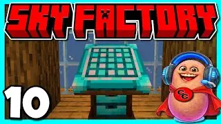 Minecraft - Sky Factory  Ep10   Netherite Ingots      #skyfactory